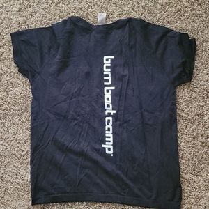 Burn Bootcamp black Tee